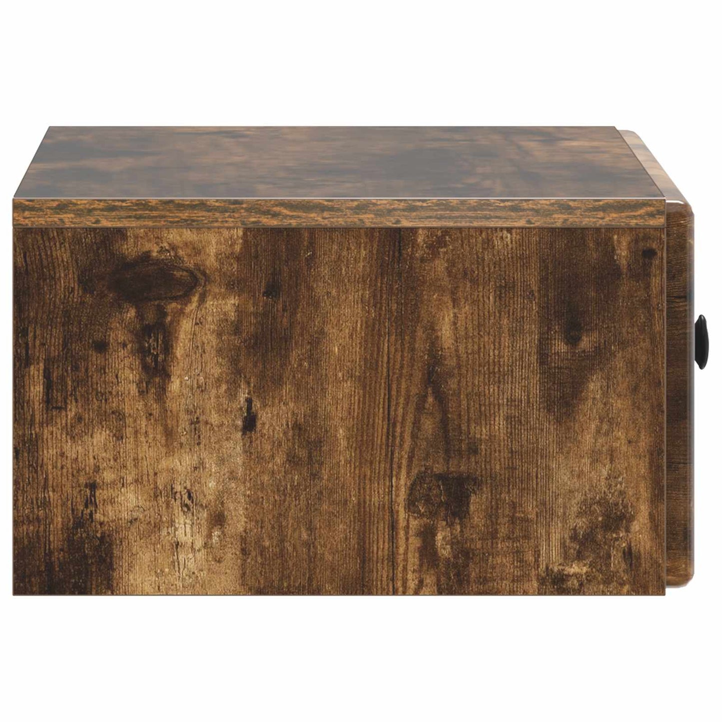 Wall-Mounted Bedside Cabinet Smoked Oak 49 x 34.5 x 20 cm