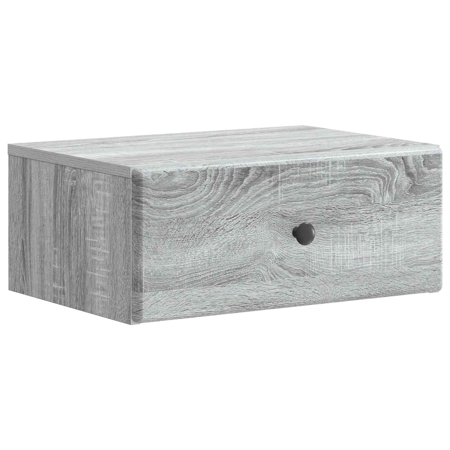 Wall-Mounted Bedside Cabinet 2 pcs Grey Sonoma Engineered Wood