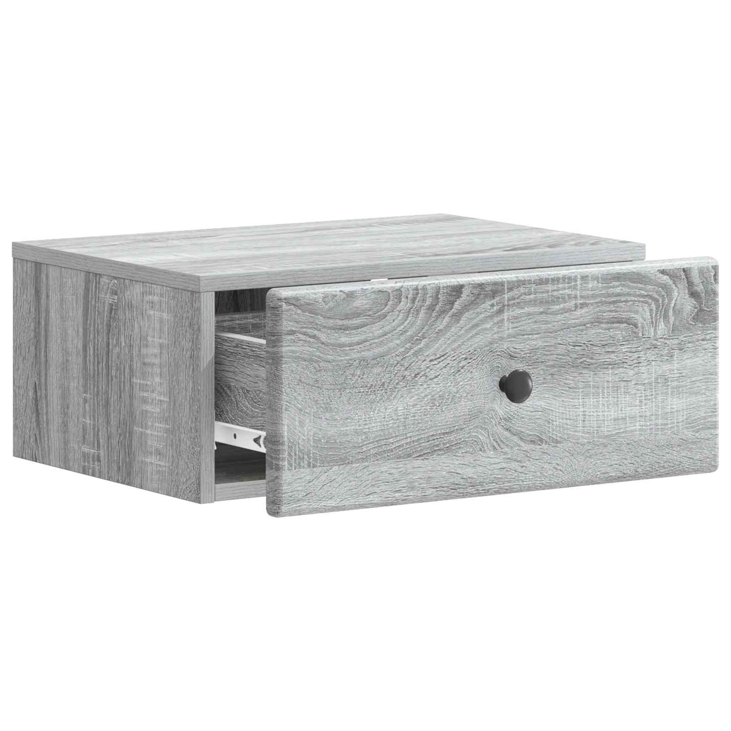 Wall-Mounted Bedside Cabinet 2 pcs Grey Sonoma Engineered Wood