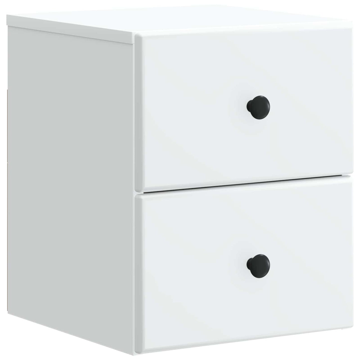 Wall-Mounted Bedside Cabinet 2 pcs White 34.5 x 33 x 40 cm