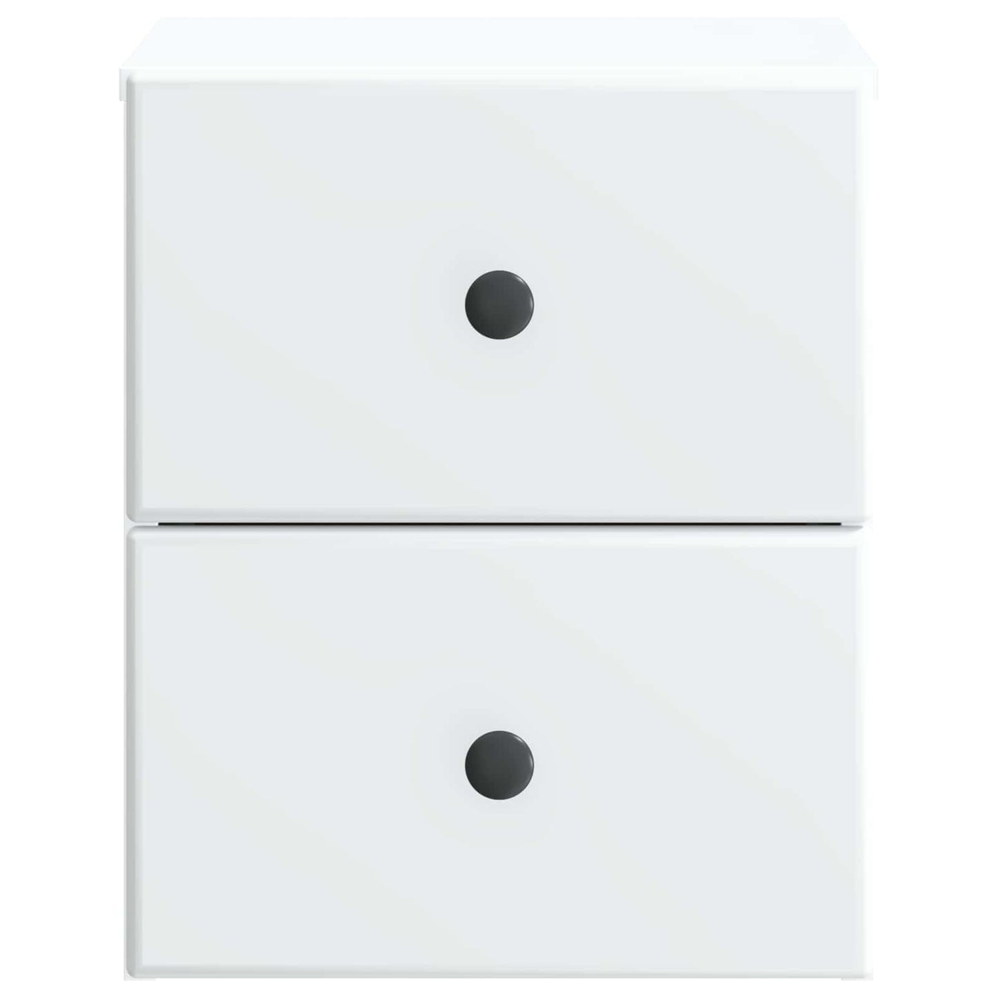 Wall-Mounted Bedside Cabinet 2 pcs White 34.5 x 33 x 40 cm