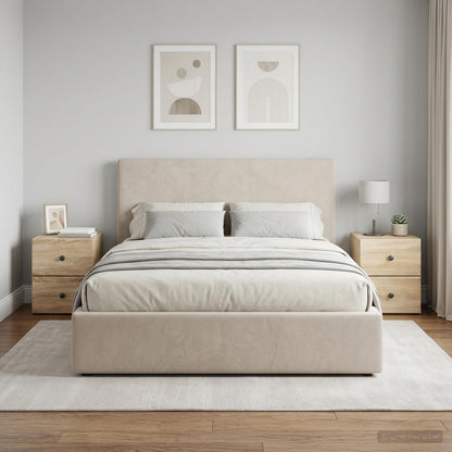 Wall-Mounted Bedside Cabinet 2 pcs Sonoma Oak 34.5 x 33 x 40 cm
