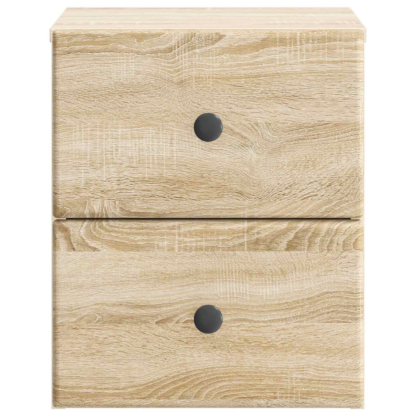 Wall-Mounted Bedside Cabinet 2 pcs Sonoma Oak 34.5 x 33 x 40 cm