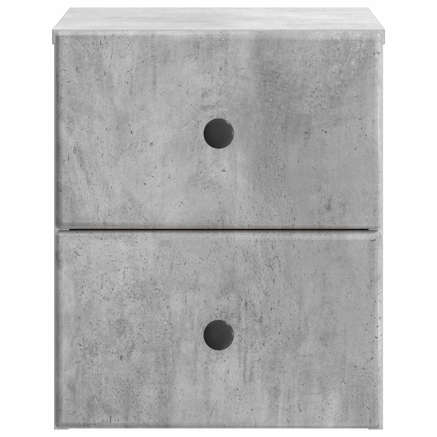 Wall-Mounted Bedside Cabinet Concrete Grey 34.5 x 33 x 40 cm