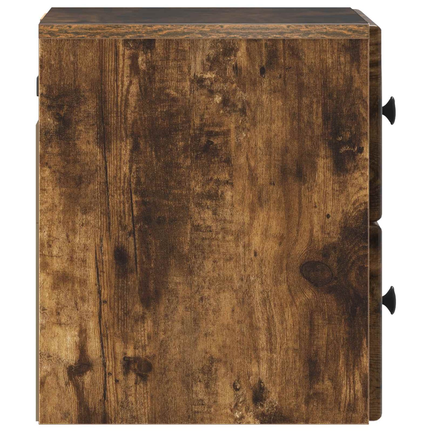 Wall-Mounted Bedside Cabinet 2 pcs Smoked Oak 34.5 x 33 x 40 cm