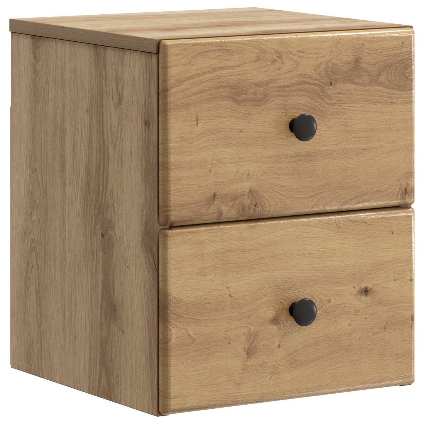Wall-Mounted Bedside Cabinet Artisan Oak 34.5 x 33 x 40 cm