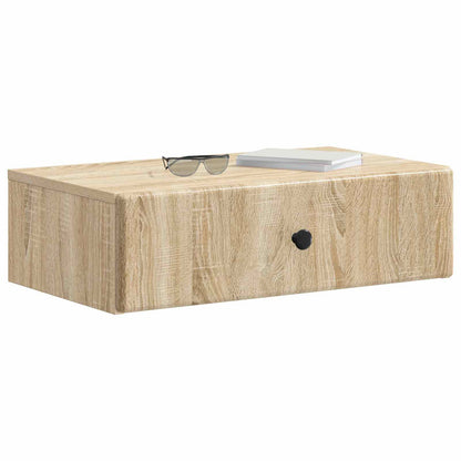 Wall-Mounted Side Table Sonoma Oak 59 x 34.5 x 17 cm