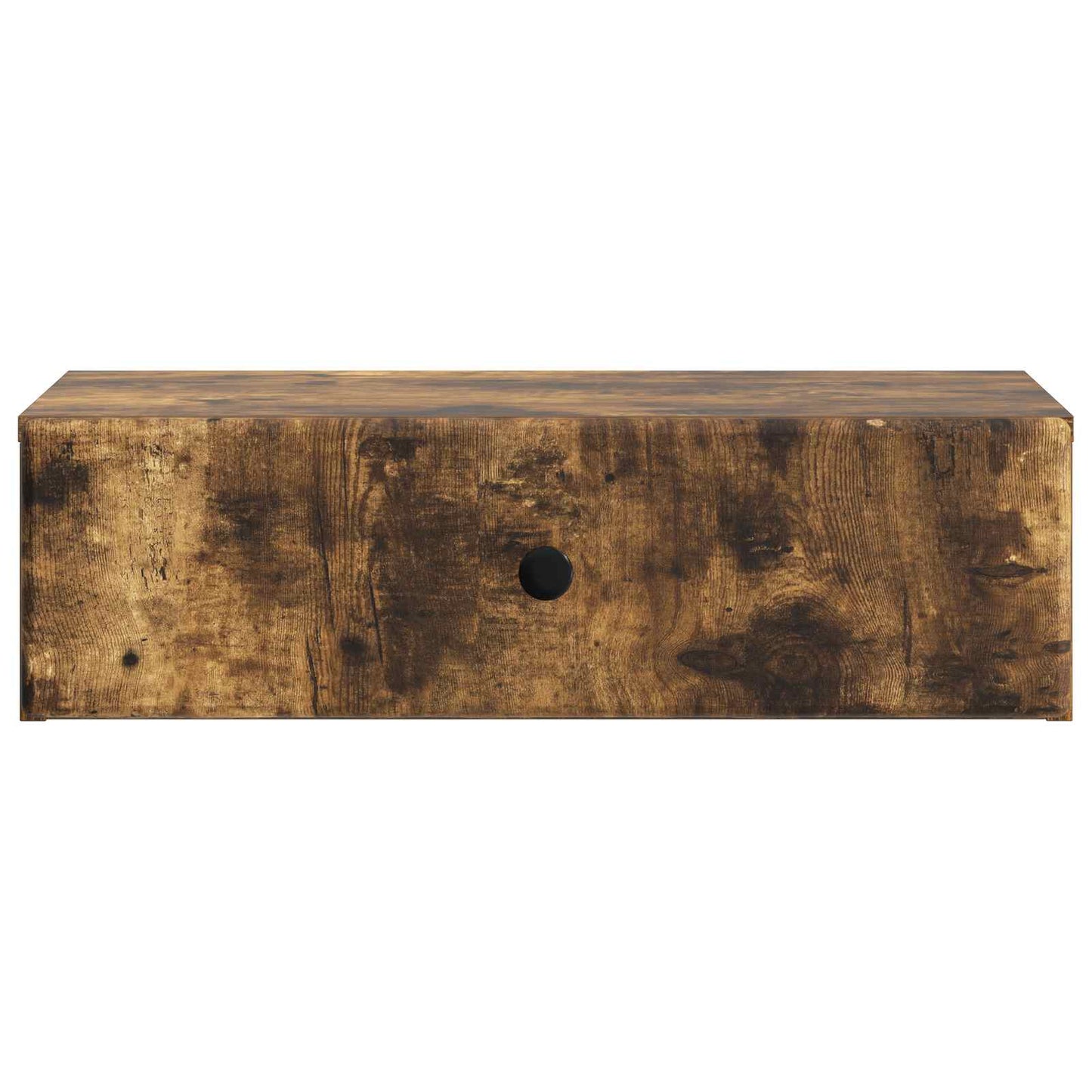 Wall-Mounted Side Table Smoked Oak 59 x 34.5 x 17 cm