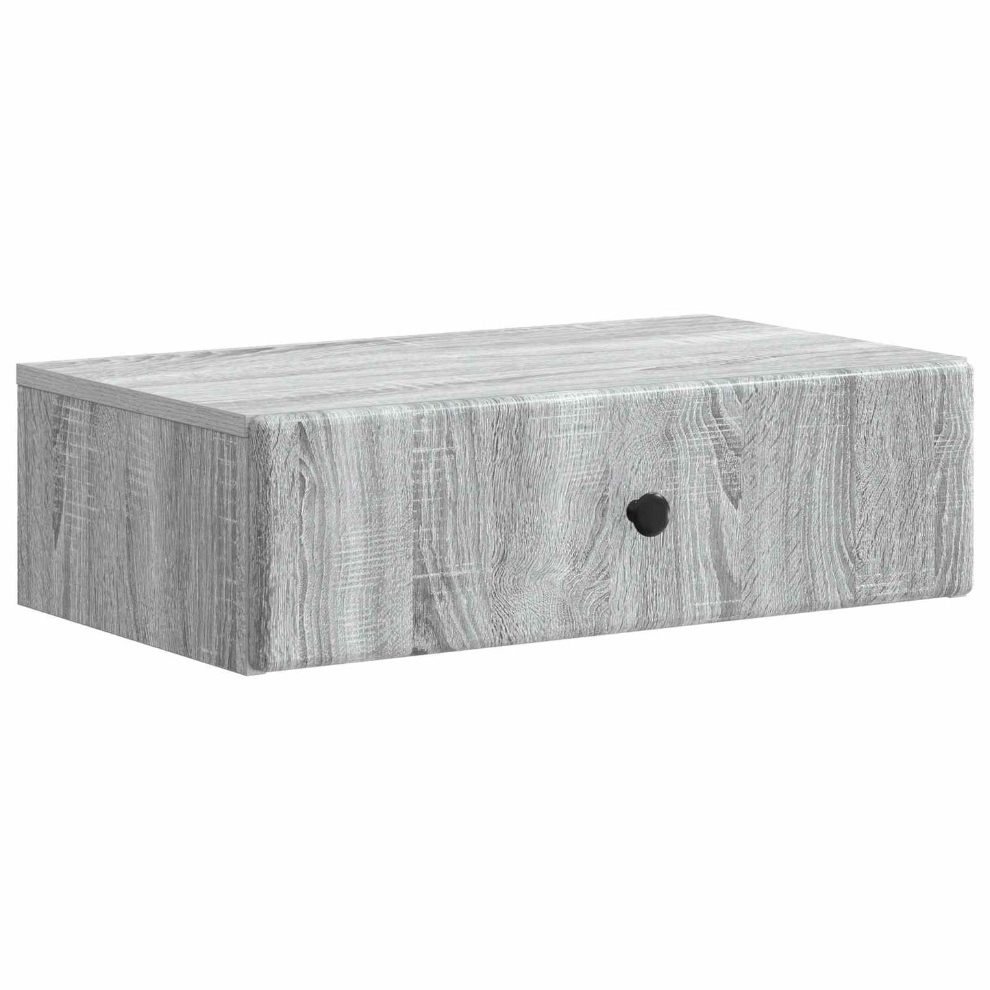 Wall-Mounted Side Table Grey Sonoma 59 x 34.5 x 17 cm