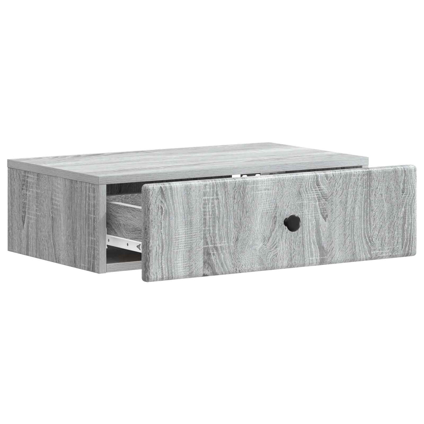 Wall-Mounted Side Table Grey Sonoma 59 x 34.5 x 17 cm