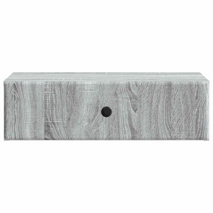 Wall-Mounted Side Table Grey Sonoma 59 x 34.5 x 17 cm