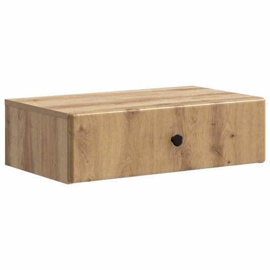Wall-Mounted Side Table Artisan Oak 59 x 34.5 x 17 cm
