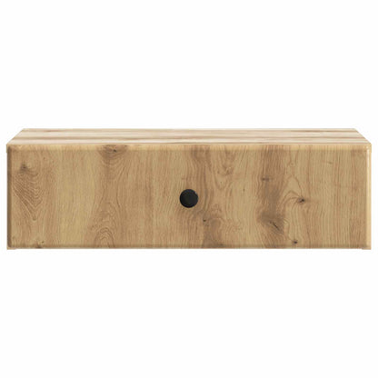 Wall-Mounted Side Table Artisan Oak 59 x 34.5 x 17 cm