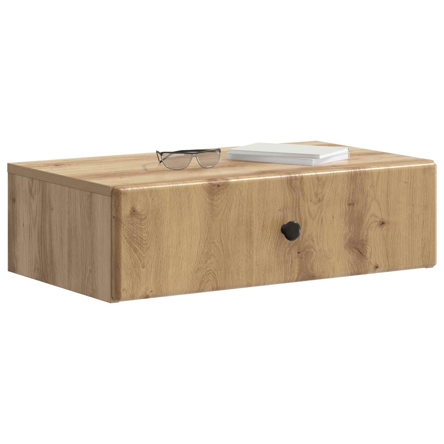 Wall-Mounted Side Table Artisan Oak 59 x 34.5 x 17 cm