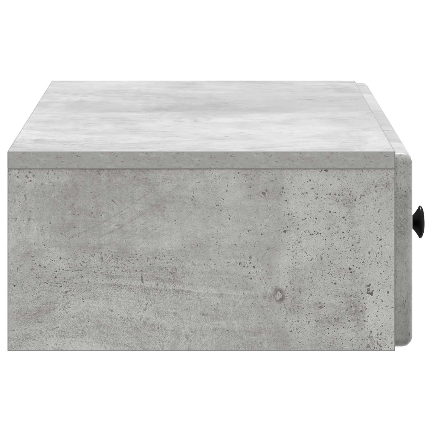 Wall-Mounted Side Table Concrete Grey 87.5 x 34.5 x 17 cm