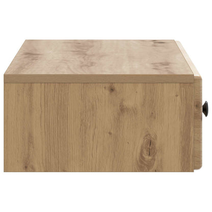 Wall-Mounted Side Table Artisan Oak 87.5 x 34.5 x 17 cm
