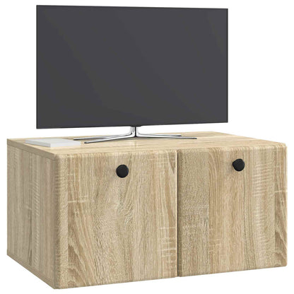 Wall-Mounted TV Cabinet 59.5 x 41 x 30 cm Sonoma Oak