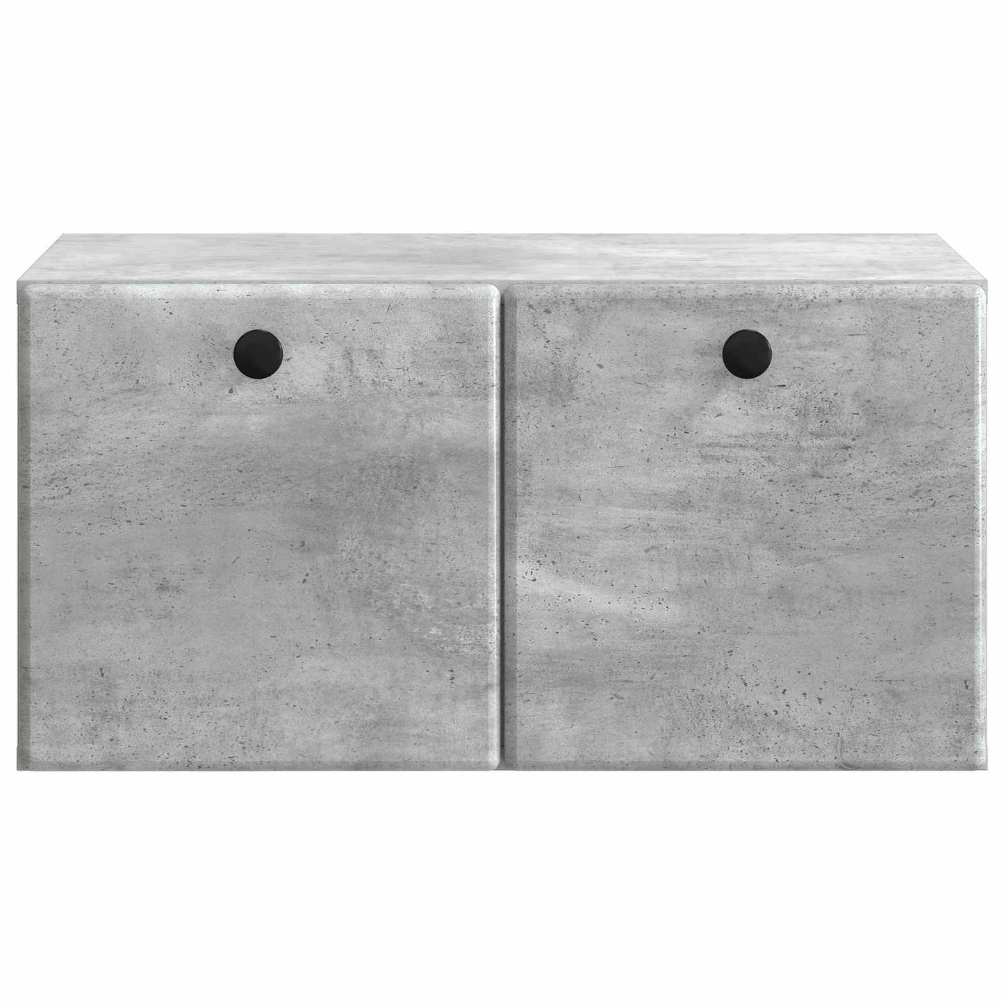Wall-Mounted TV Cabinet 59.5 x 41 x 30 cm Concrete Grey