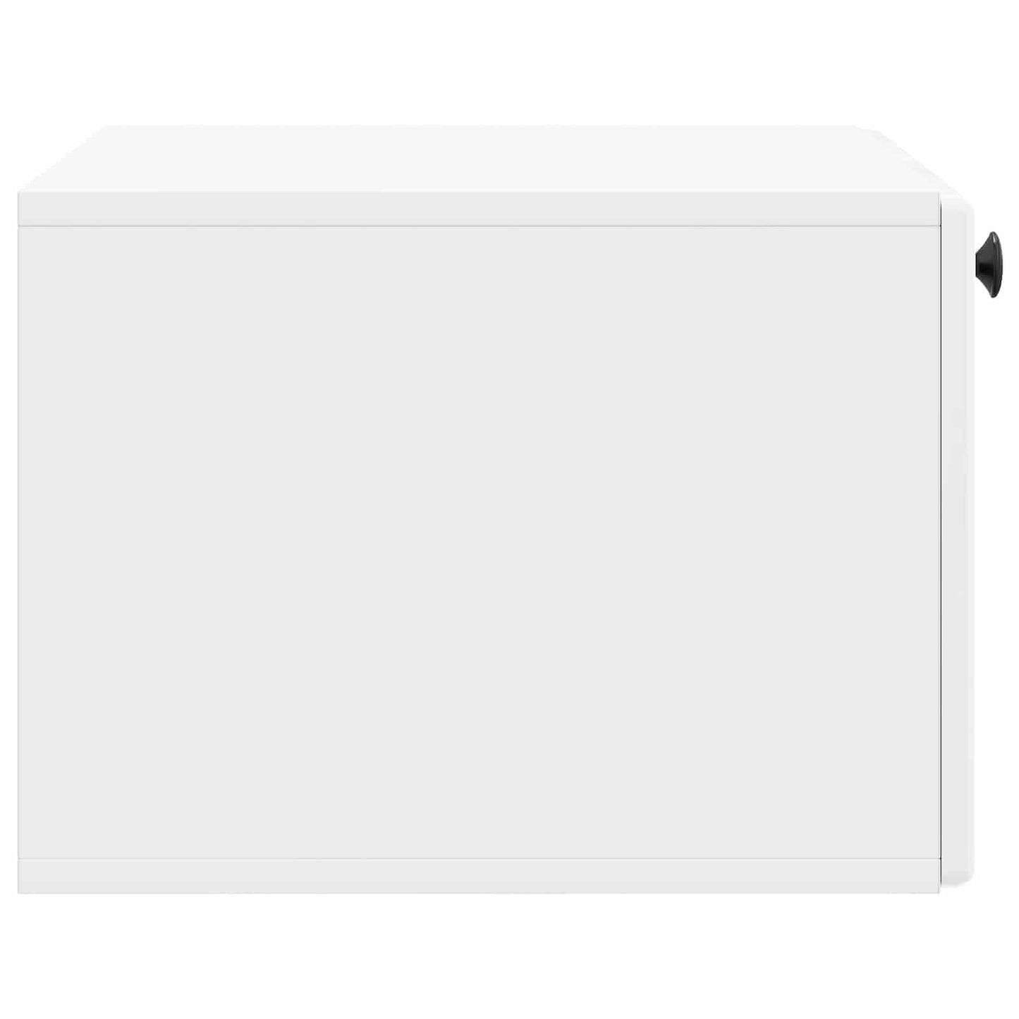 Wall-Mounted TV Cabinet 59.5 x 41 x 30 cm High Gloss White