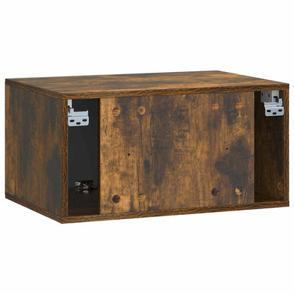 Wall-Mounted TV Cabinet 59.5 x 41 x 30 cm Smoked Oak