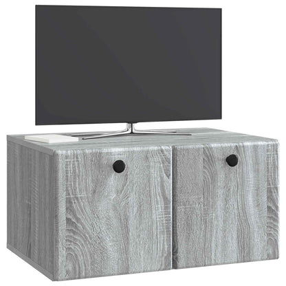 Wall-Mounted TV Cabinet 59.5 x 41 x 30 cm Grey Sonoma