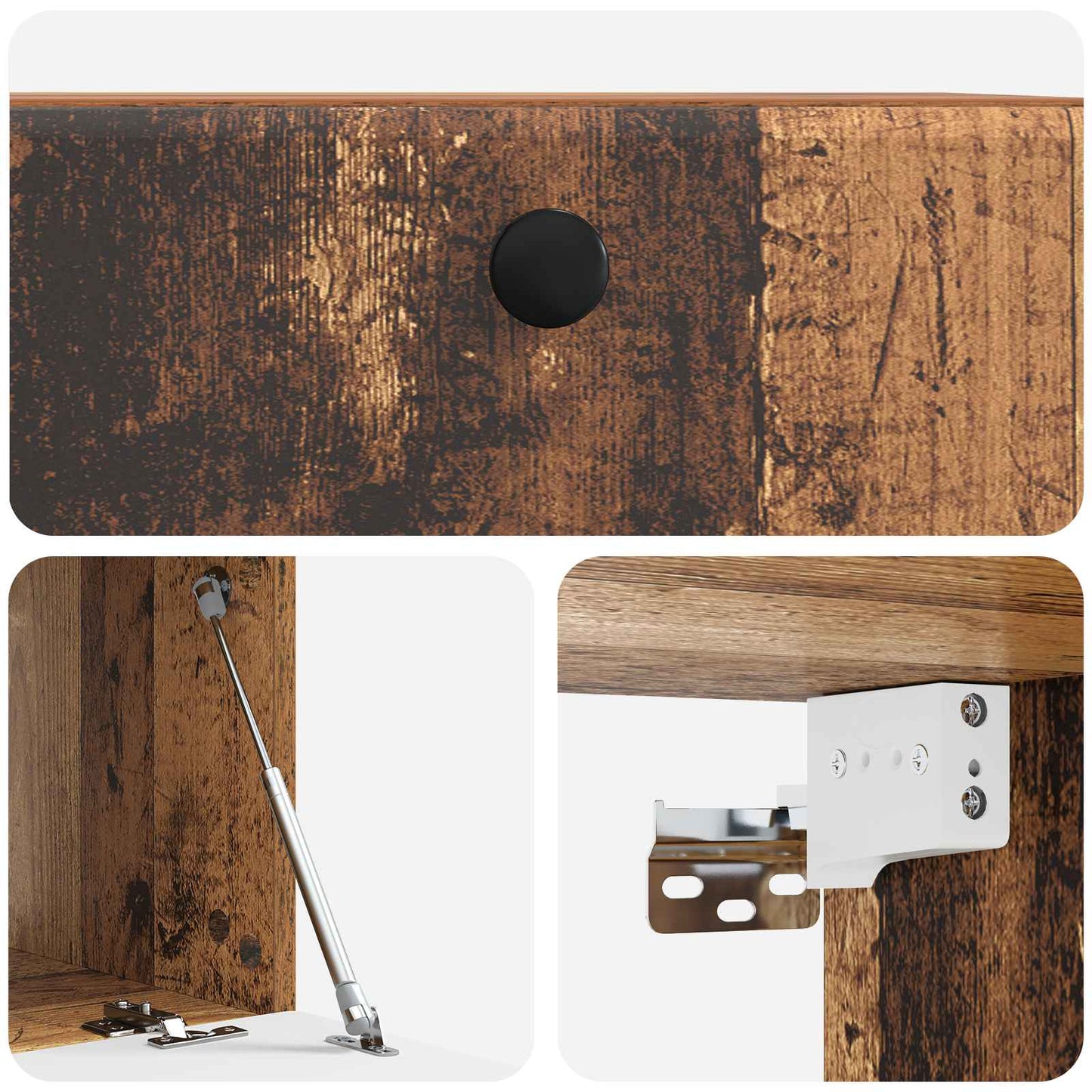 Wall-Mounted TV Cabinet 59.5 x 41 x 30 cm Old Wood