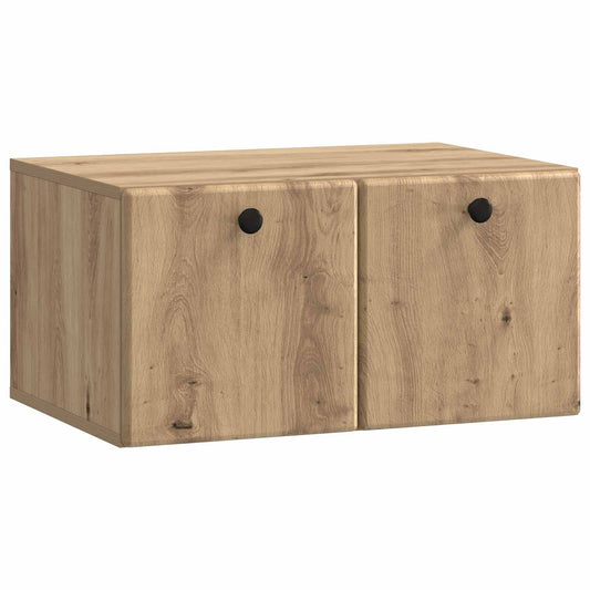 Wall-Mounted TV Cabinet 59.5 x 41 x 30 cm Artisan Oak