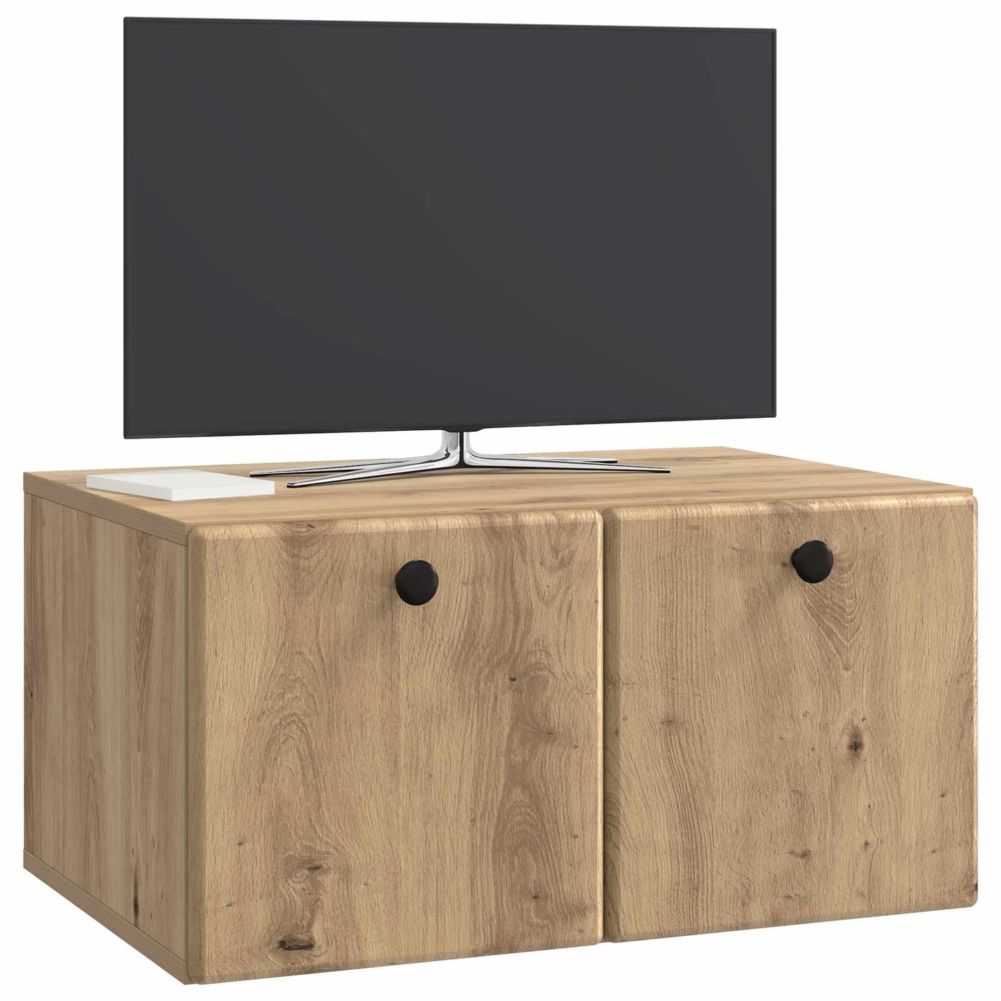 Wall-Mounted TV Cabinet 59.5 x 41 x 30 cm Artisan Oak