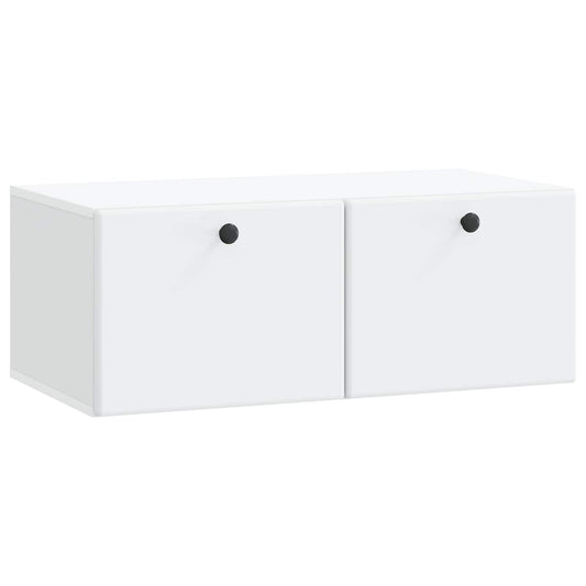 Wall-Mounted TV Cabinet 78.5 x 41 x 30 cm White Engineered Wood
