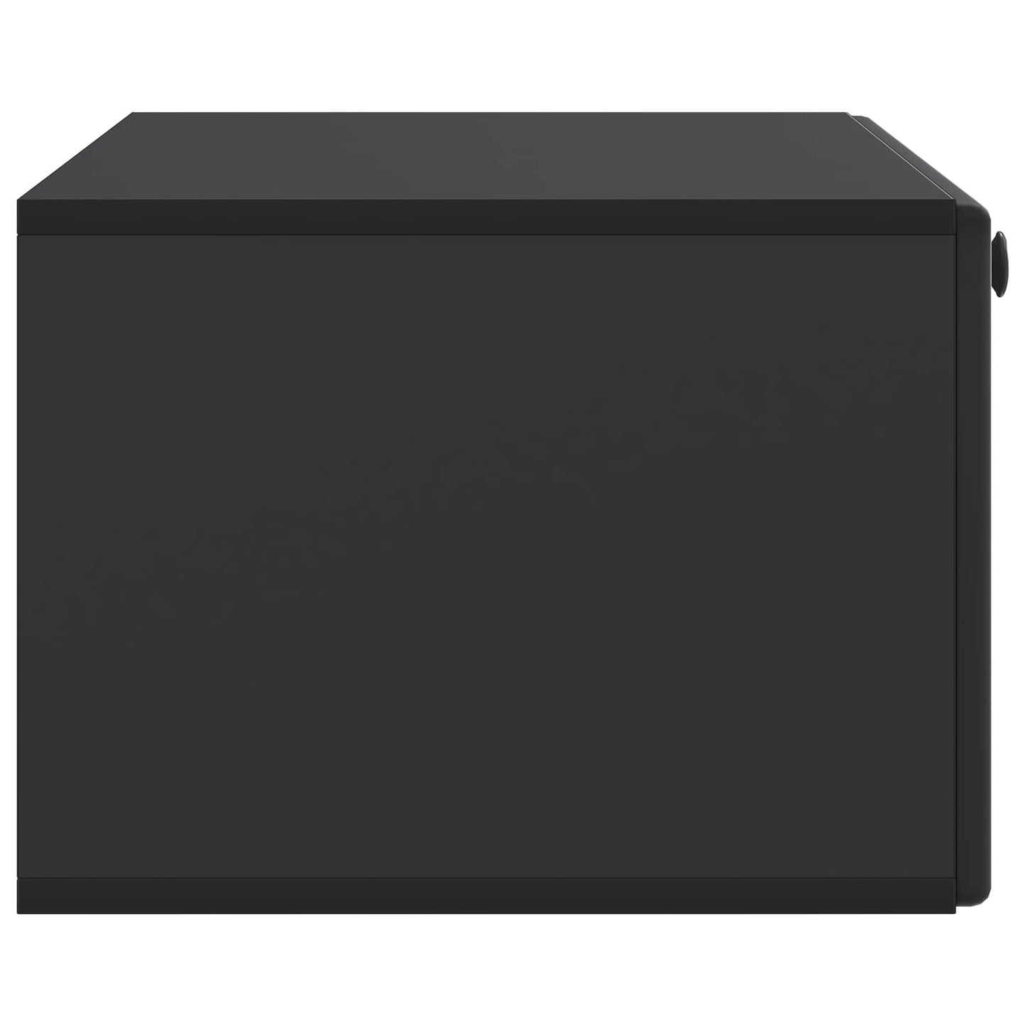 Wall-Mounted TV Cabinet 78.5 x 41 x 30 cm Black Engineered Wood