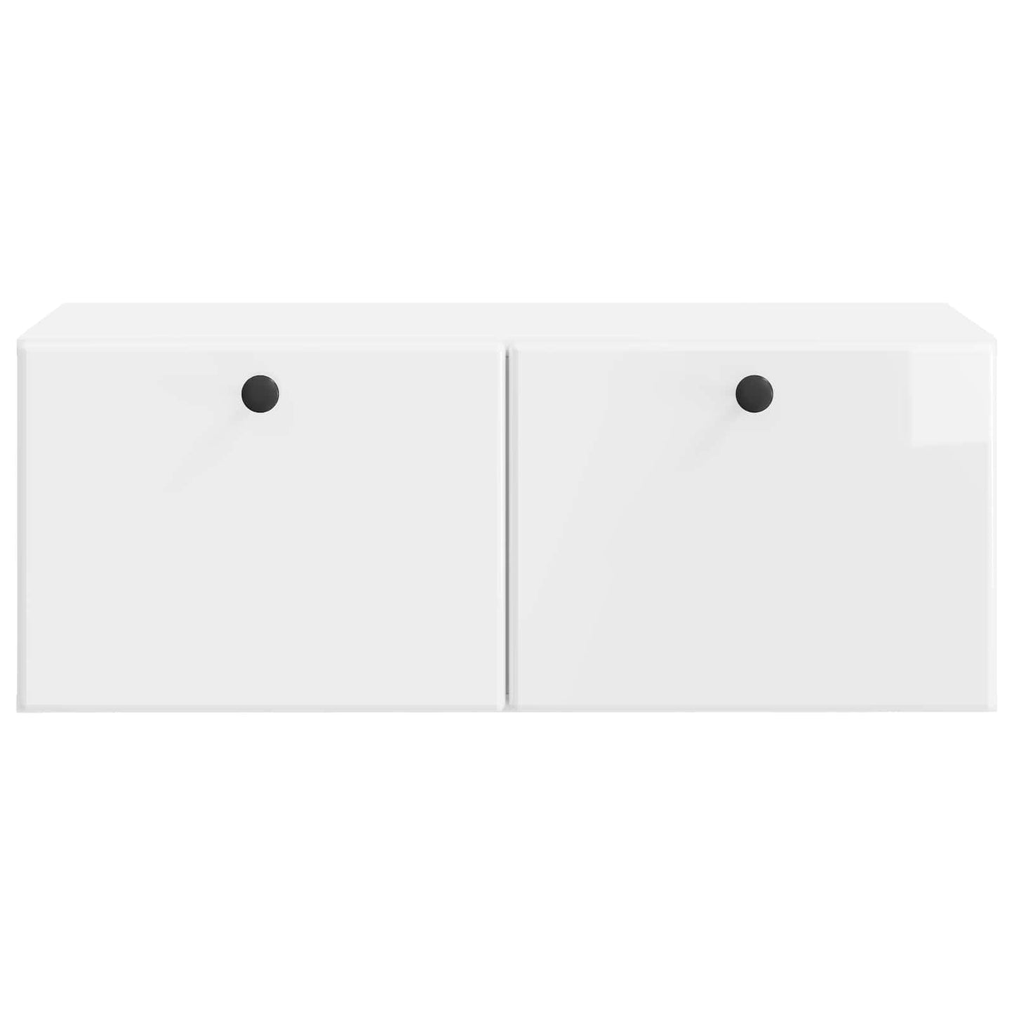 Wall-Mounted TV Cabinet 78.5 x 41 x 30 cm High Gloss White