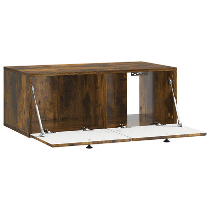 Wall-Mounted TV Cabinet 78.5 x 41 x 30 cm Smoked Oak