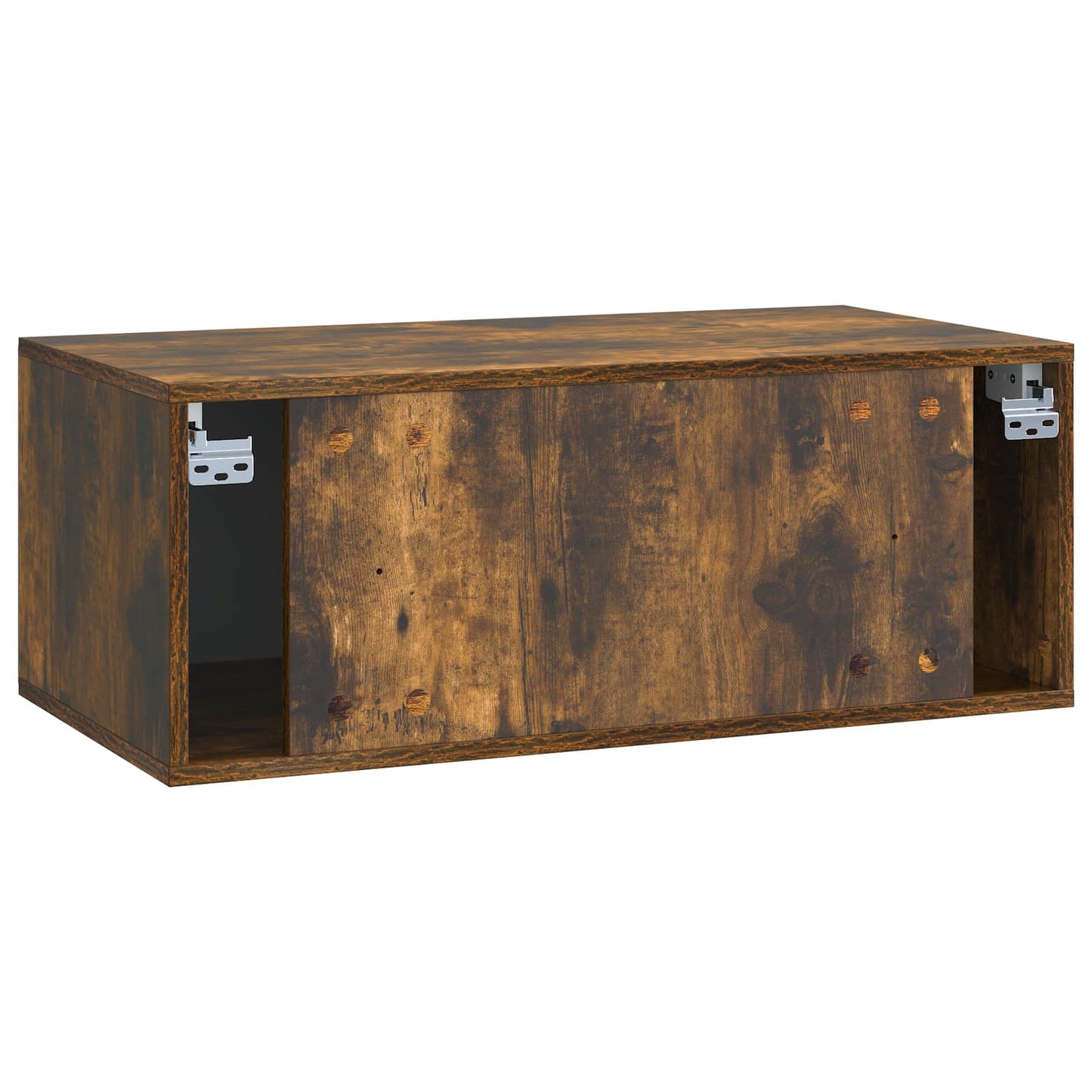 Wall-Mounted TV Cabinet 78.5 x 41 x 30 cm Smoked Oak