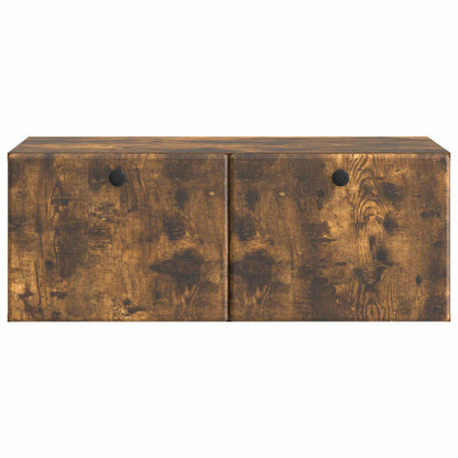 Wall-Mounted TV Cabinet 78.5 x 41 x 30 cm Smoked Oak