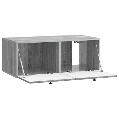 Wall-Mounted TV Cabinet 78.5 x 41 x 30 cm Grey Sonoma