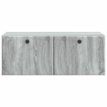 Wall-Mounted TV Cabinet 78.5 x 41 x 30 cm Grey Sonoma