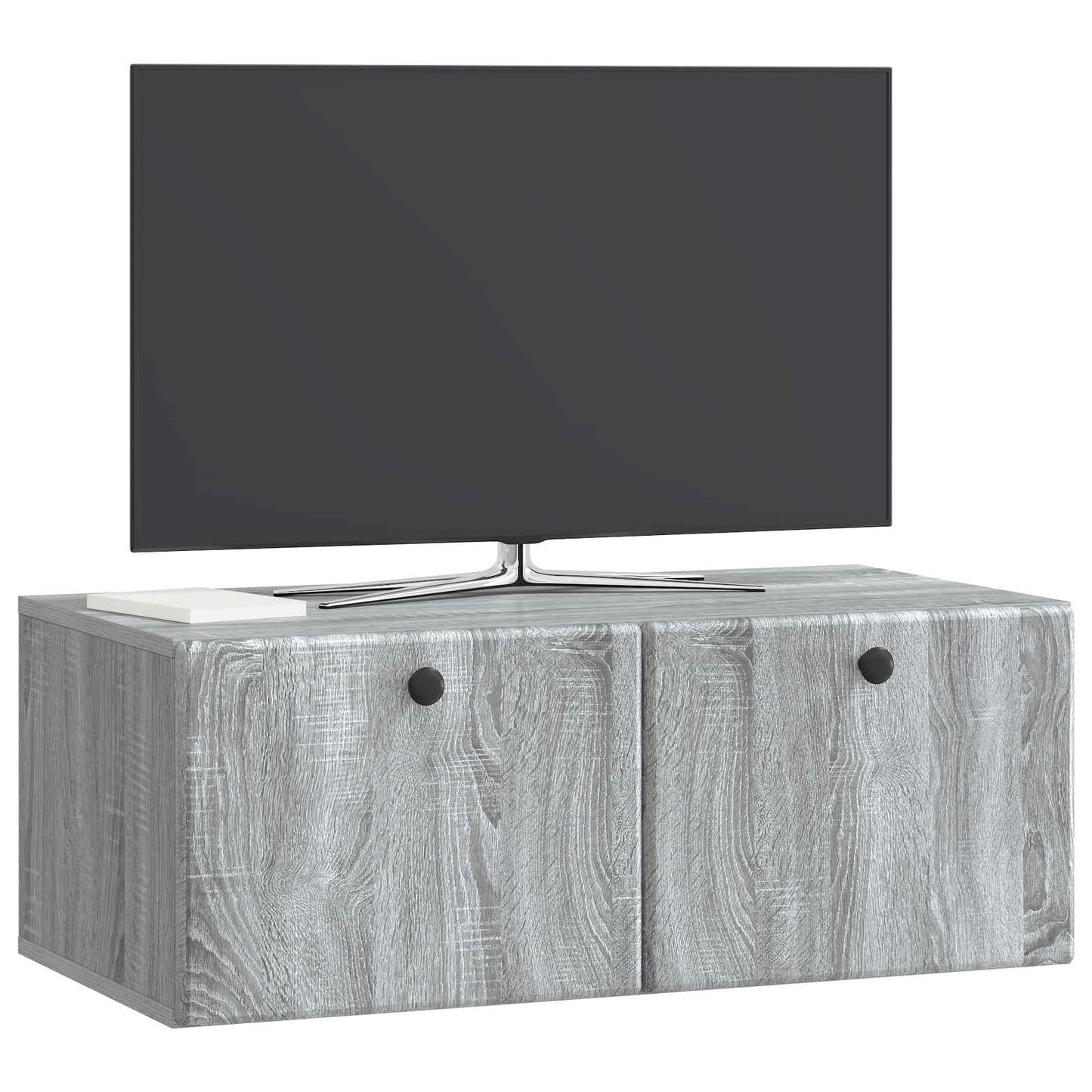 Wall-Mounted TV Cabinet 78.5 x 41 x 30 cm Grey Sonoma