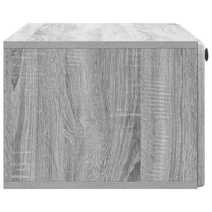 Wall-Mounted TV Cabinet 78.5 x 41 x 30 cm Grey Sonoma