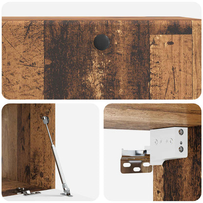 Wall-Mounted TV Cabinet 78.5 x 41 x 30 cm Old Wood