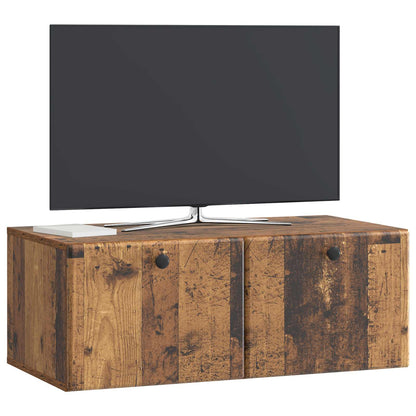 Wall-Mounted TV Cabinet 78.5 x 41 x 30 cm Old Wood