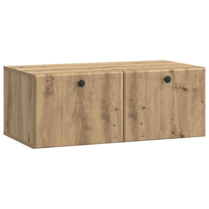 Wall-Mounted TV Cabinet 78.5 x 41 x 30 cm Artisan Oak