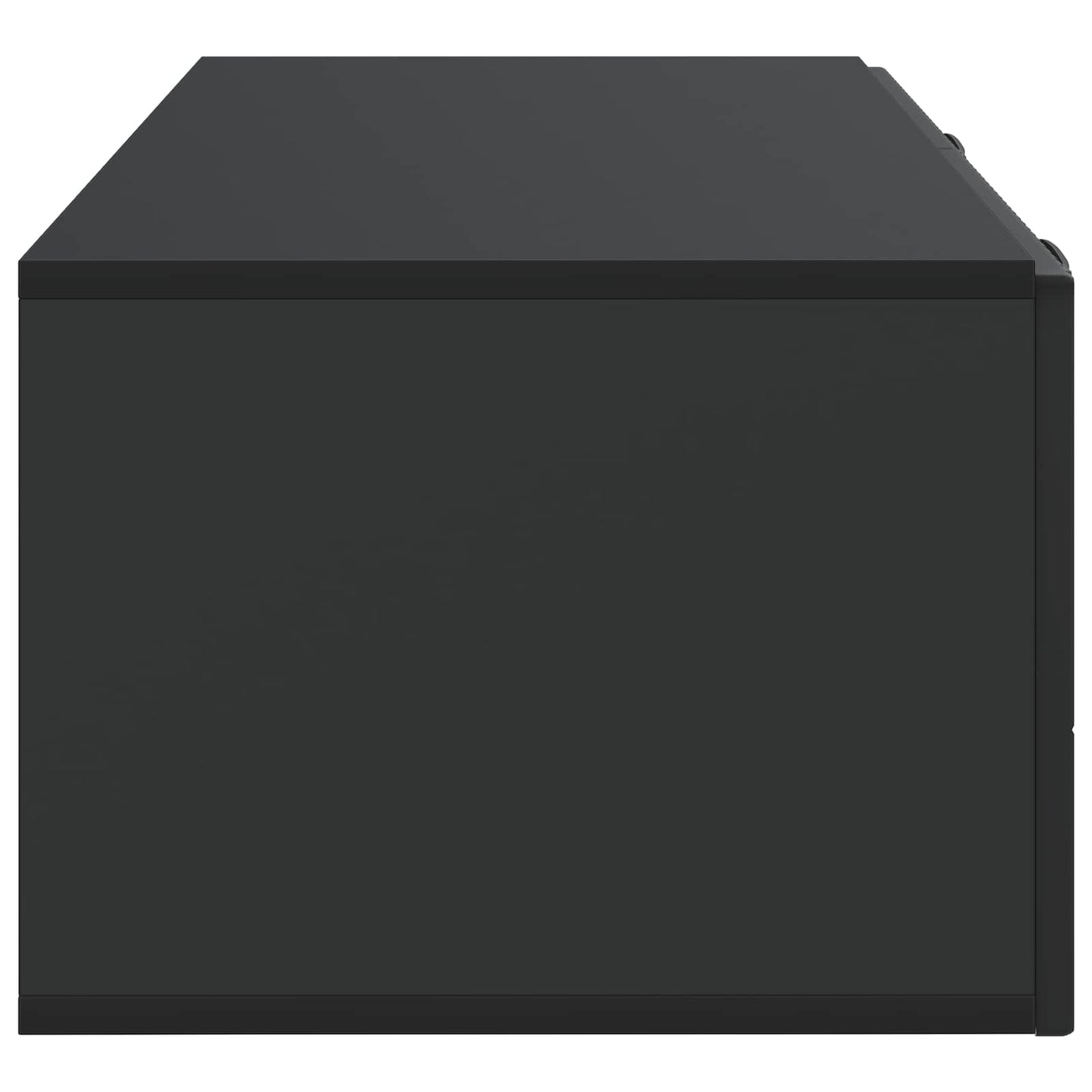 Wall-Mounted TV Cabinet 98 x 41 x 30 cm Black Engineered Wood