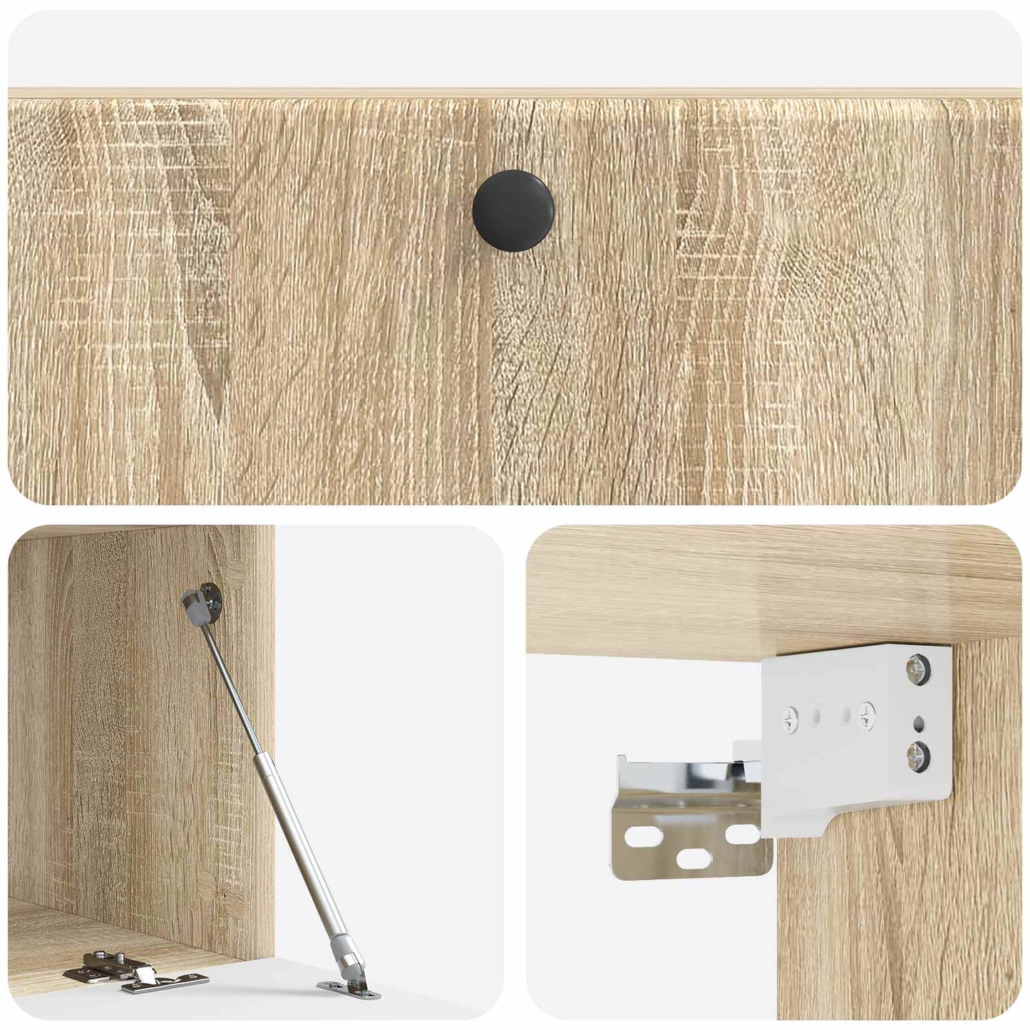 Wall-Mounted TV Cabinet 98 x 41 x 30 cm Sonoma Oak
