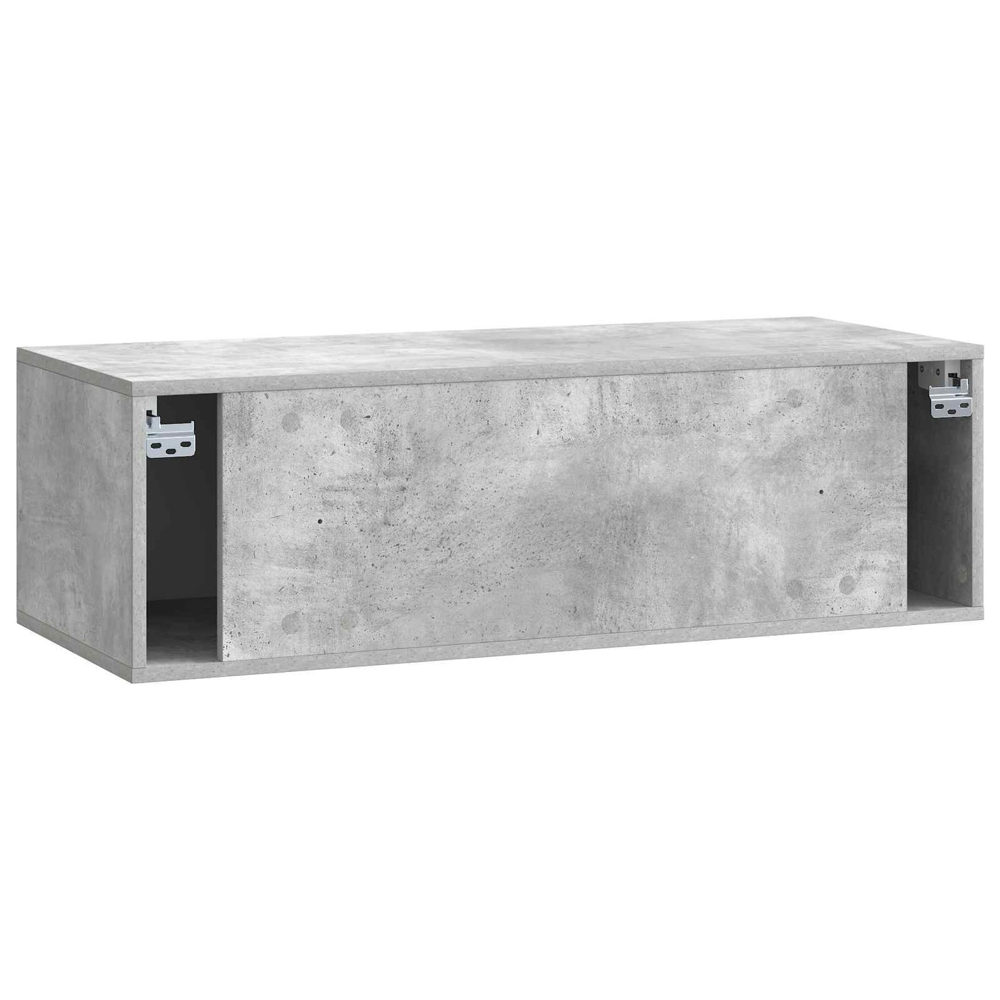 Wall-Mounted TV Cabinet 98 x 41 x 30 cm Concrete Grey