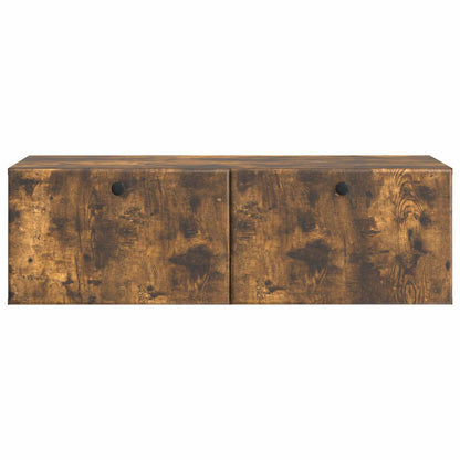 Wall-Mounted TV Cabinet 98 x 41 x 30 cm Smoked Oak
