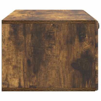 Wall-Mounted TV Cabinet 98 x 41 x 30 cm Smoked Oak