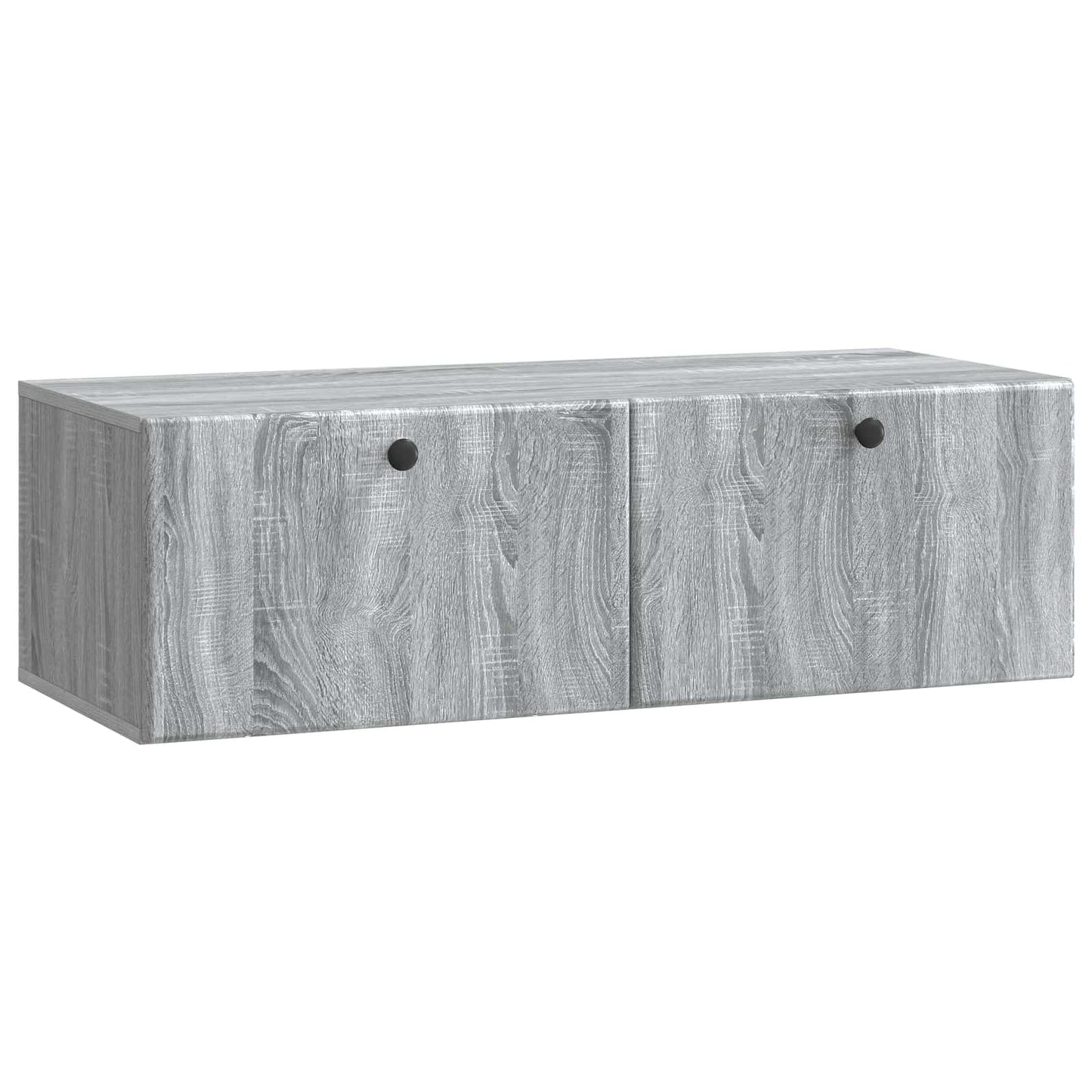 Wall-Mounted TV Cabinet 98 x 41 x 30 cm Grey Sonoma