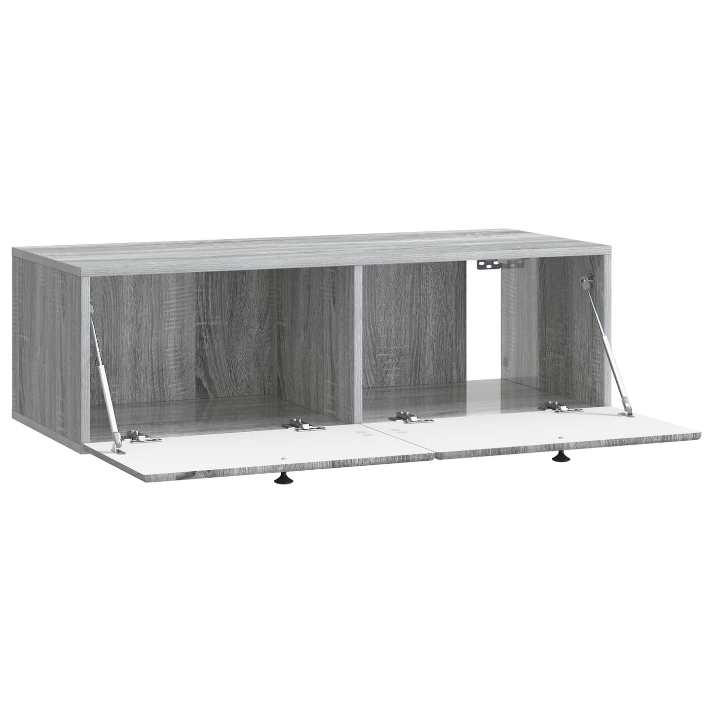 Wall-Mounted TV Cabinet 98 x 41 x 30 cm Grey Sonoma