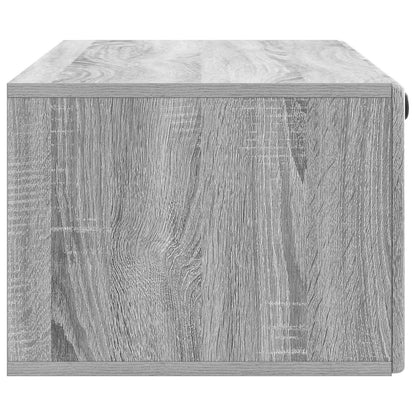 Wall-Mounted TV Cabinet 98 x 41 x 30 cm Grey Sonoma
