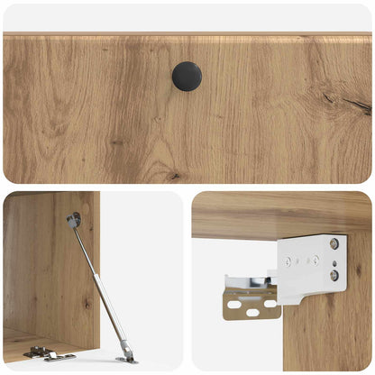 Wall-Mounted TV Cabinet 98 x 41 x 30 cm Artisan Oak